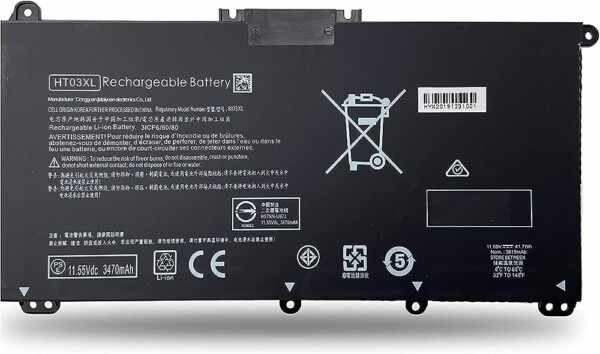 Bateria Hp Tf03xl Plana Generica