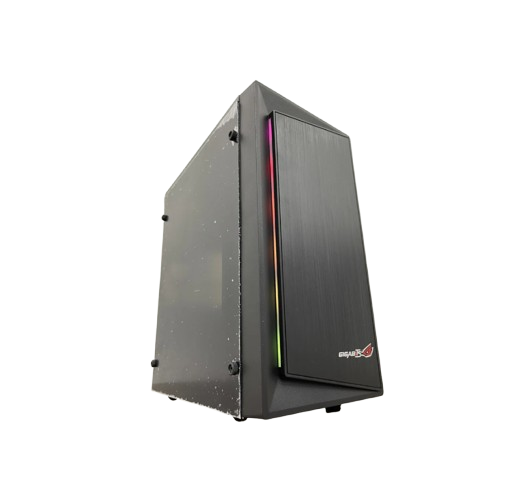 Chasis Linea Izquierda RGB MicroATX + Fuente Thunder Semireal
