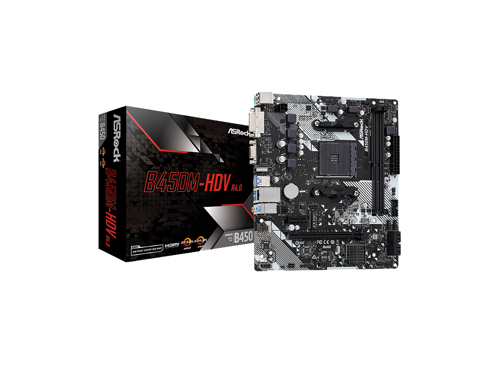 Board B450 DDR4 Original Asrock