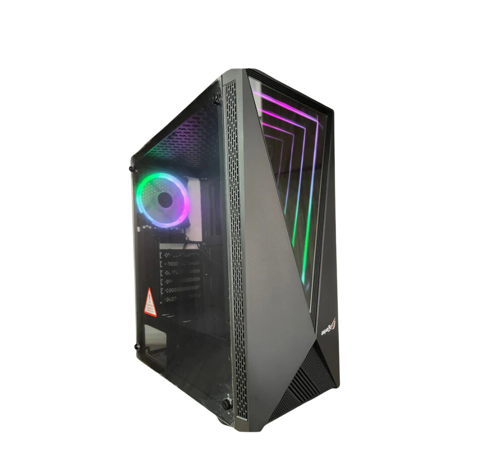 Chasis Profundidad RGB ATX + Fan 120MM RGB