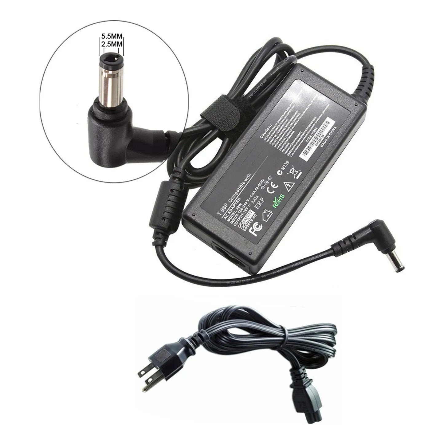 Cargador Asus 19V 3.42A Punta 5.5*2.5mm